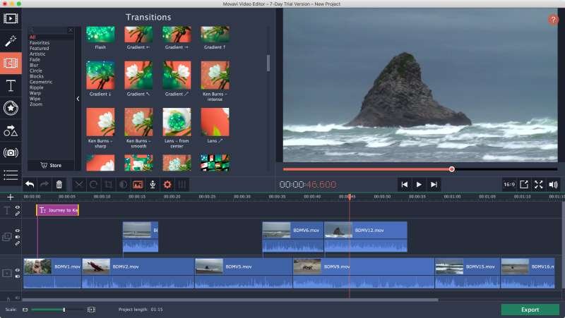 How to Edit XviD Files using Movavi Video Editor