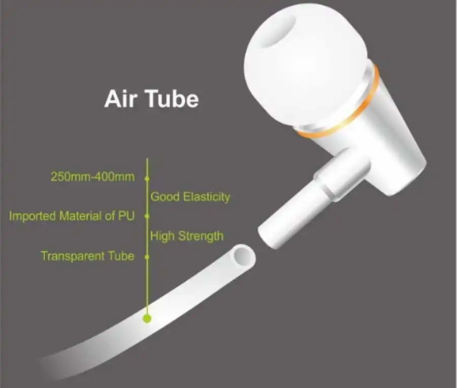 Air Tube Headphone Design